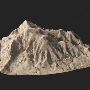 现代山脉3D模型下载
